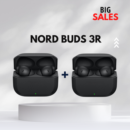 2 Nord Buds 3r TWS Earbuds up to 54 Hours Playback, 2-mic Clear Calls, 3D Spatial Audio